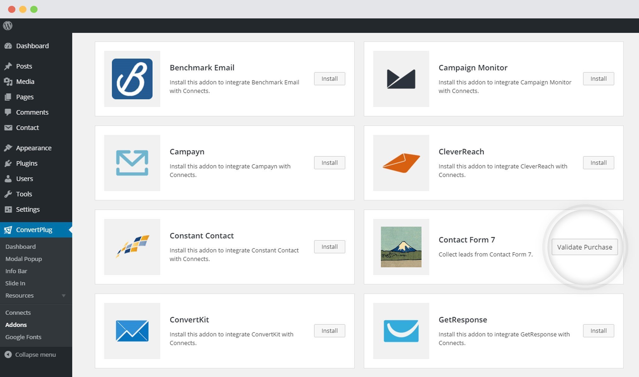 contact form 7 using convertplus convertplus contact form 7