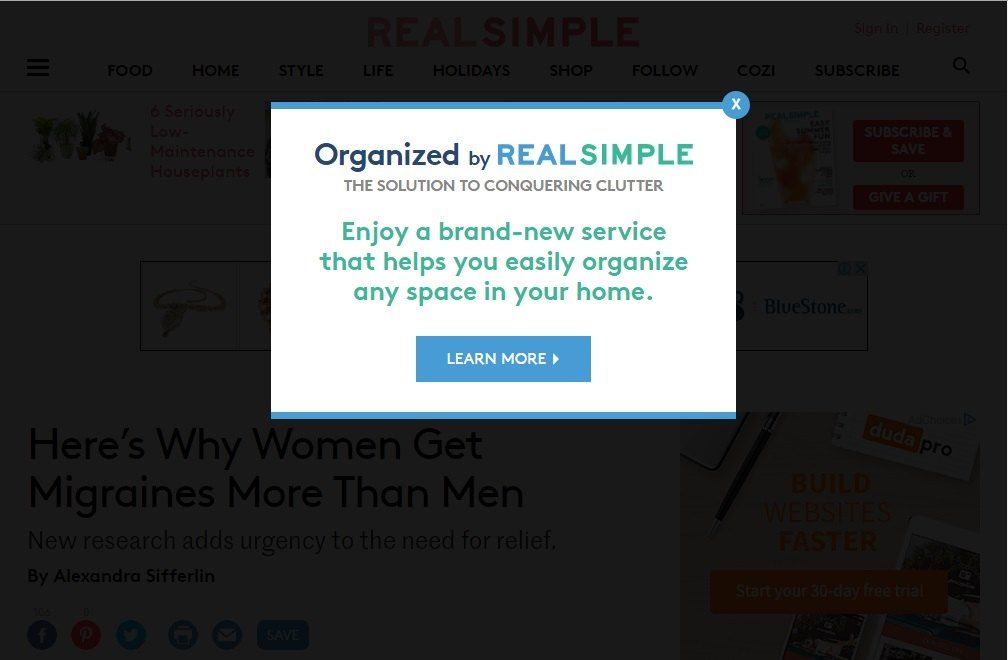 Introduce a new service to hold back visitors_realsimple